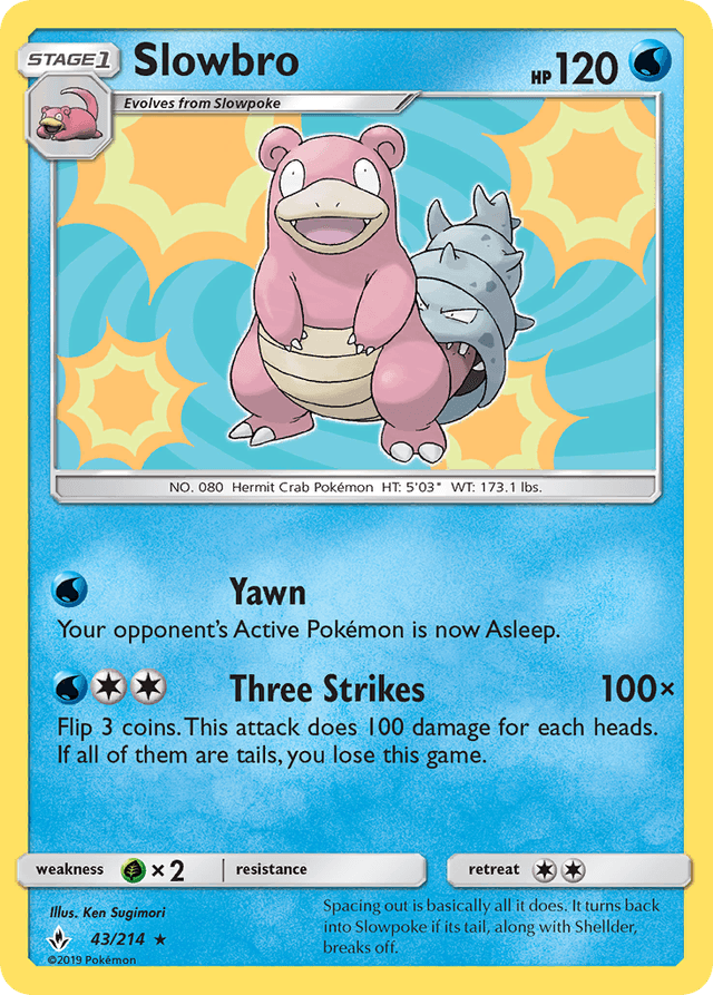 Slowbro — Unbroken Bonds #43