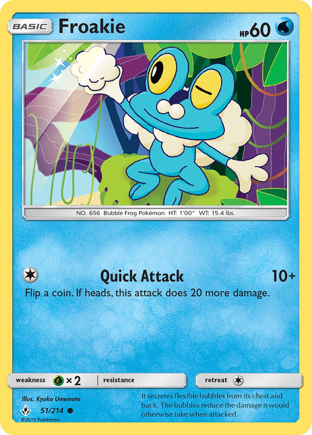 Froakie — Unbroken Bonds #51