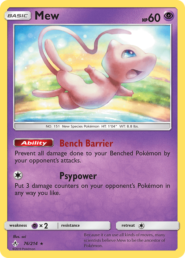 Mew — Unbroken Bonds #76