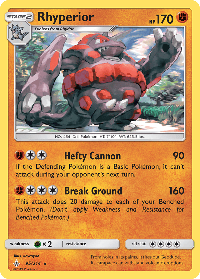 Rhyperior — Unbroken Bonds #95