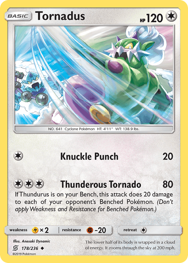 Tornadus — Unified Minds #178