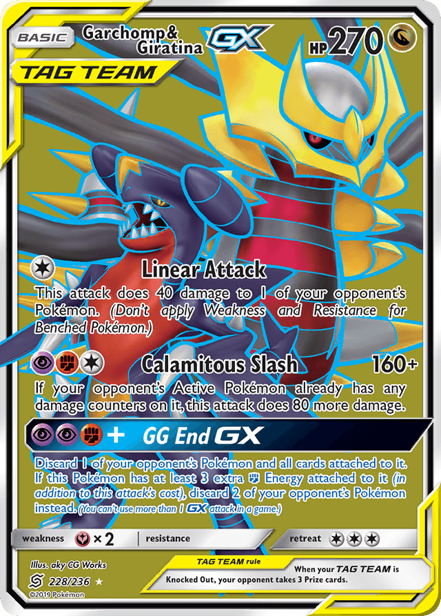 Garchomp & Giratina-GX — Unified Minds #228