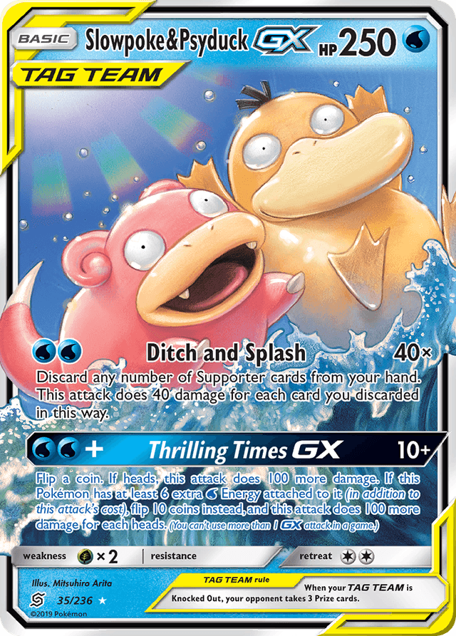 Slowpoke & Psyduck-GX — Unified Minds #35