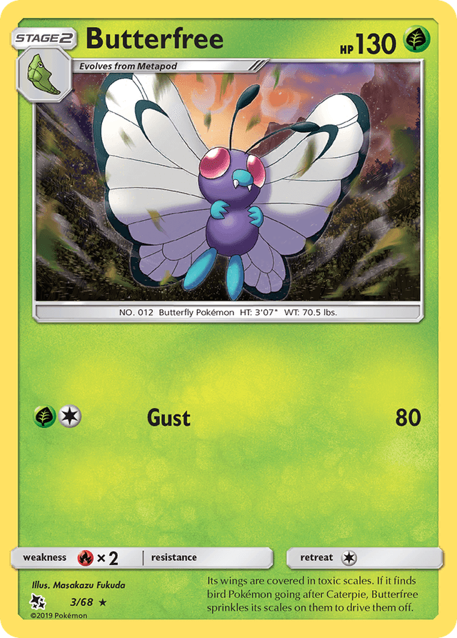 Butterfree — Hidden Fates #3