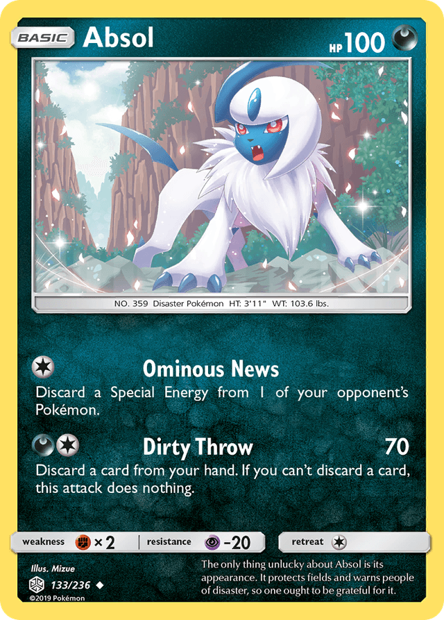 Absol — Cosmic Eclipse #133