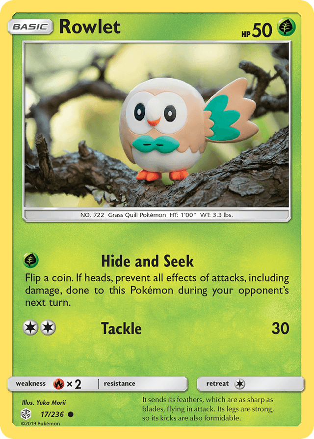 Rowlet — Cosmic Eclipse #17