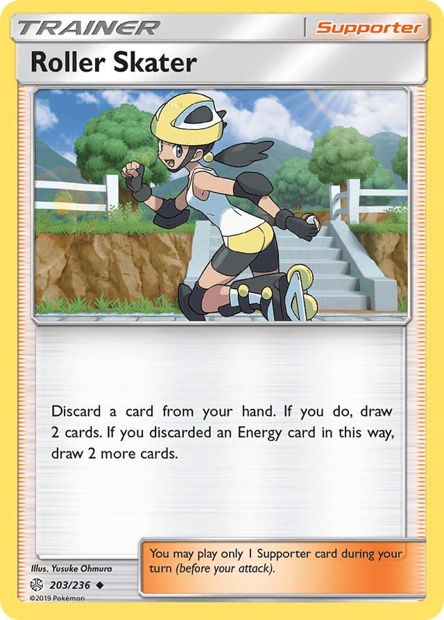 Roller Skater — Cosmic Eclipse #203