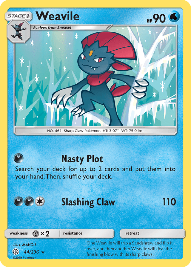Weavile — Cosmic Eclipse #44