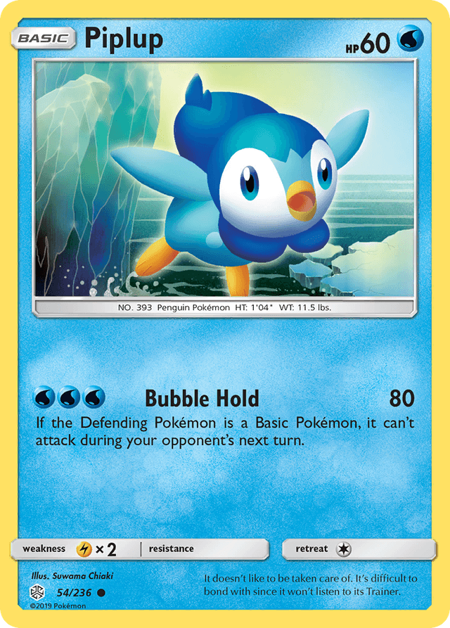 Piplup — Cosmic Eclipse #54