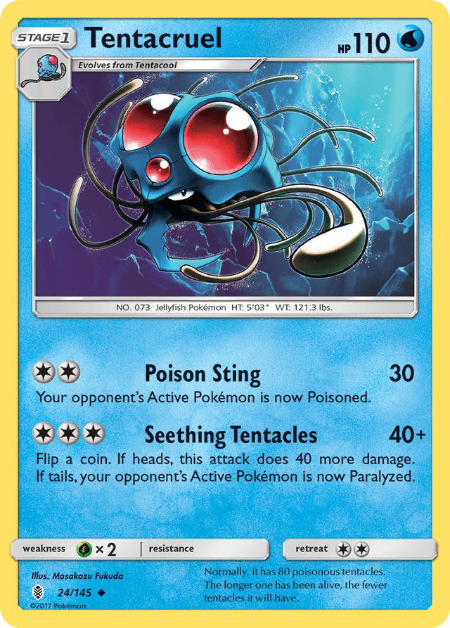 Tentacruel — Guardians Rising #24
