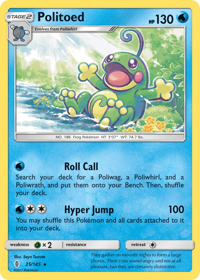 Politoed — Guardians Rising #25