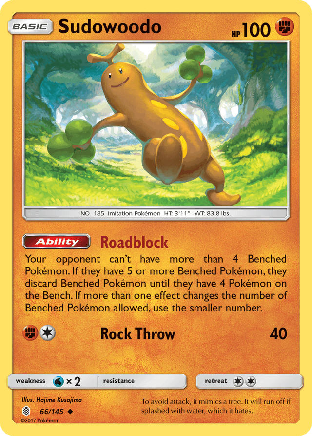 Sudowoodo — Guardians Rising #66