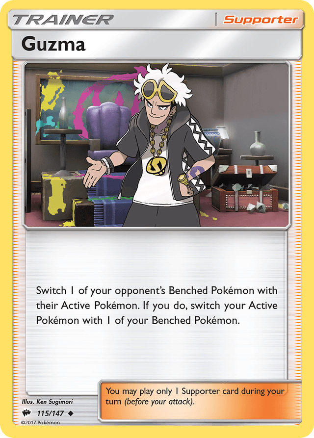 Guzma — Burning Shadows #115