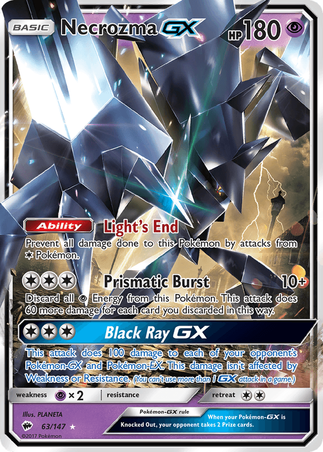 Necrozma-GX — Burning Shadows #63