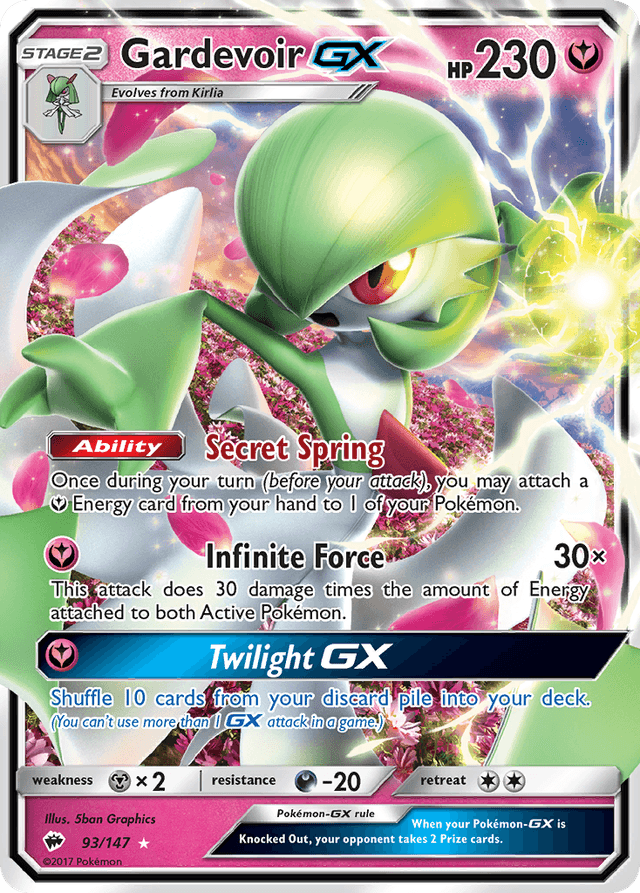 Gardevoir-GX — Burning Shadows #93