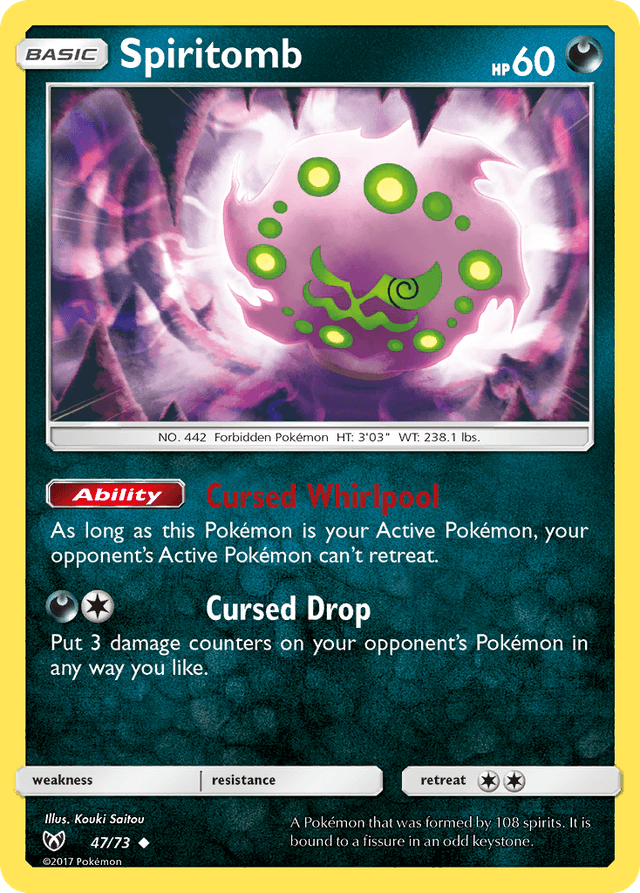 Spiritomb — Shining Legends #47