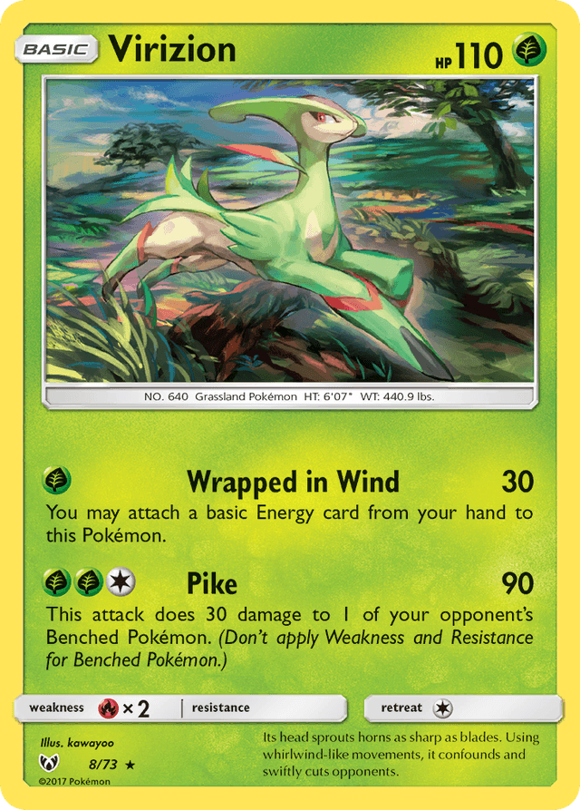 Virizion — Shining Legends #8