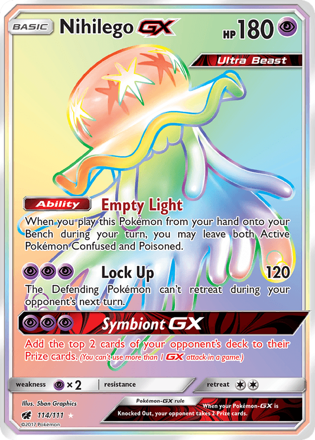 Nihilego-GX — Crimson Invasion #114