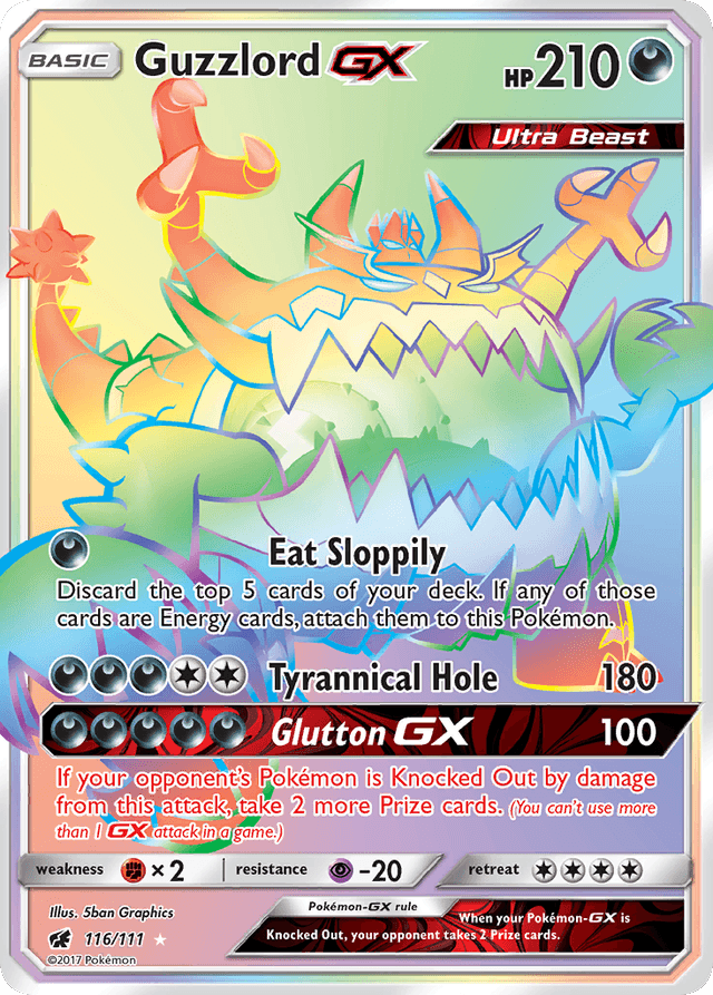 Guzzlord-GX — Crimson Invasion #116