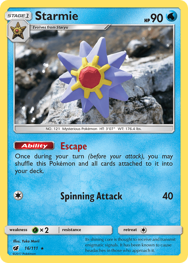 Starmie — Crimson Invasion #16