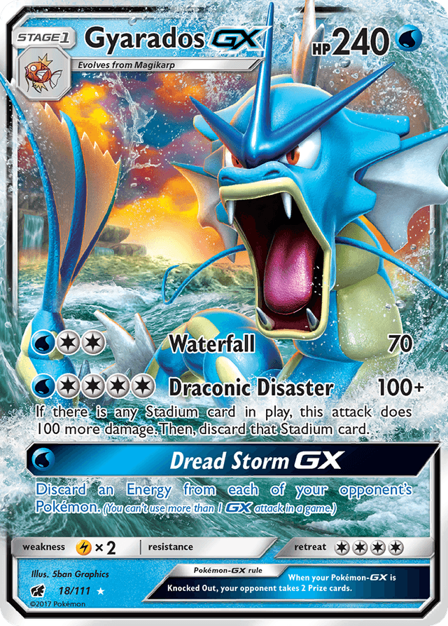 Gyarados-GX — Crimson Invasion #18