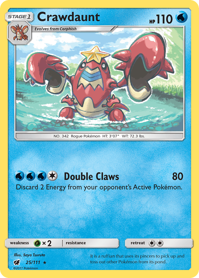 Crawdaunt — Crimson Invasion #25