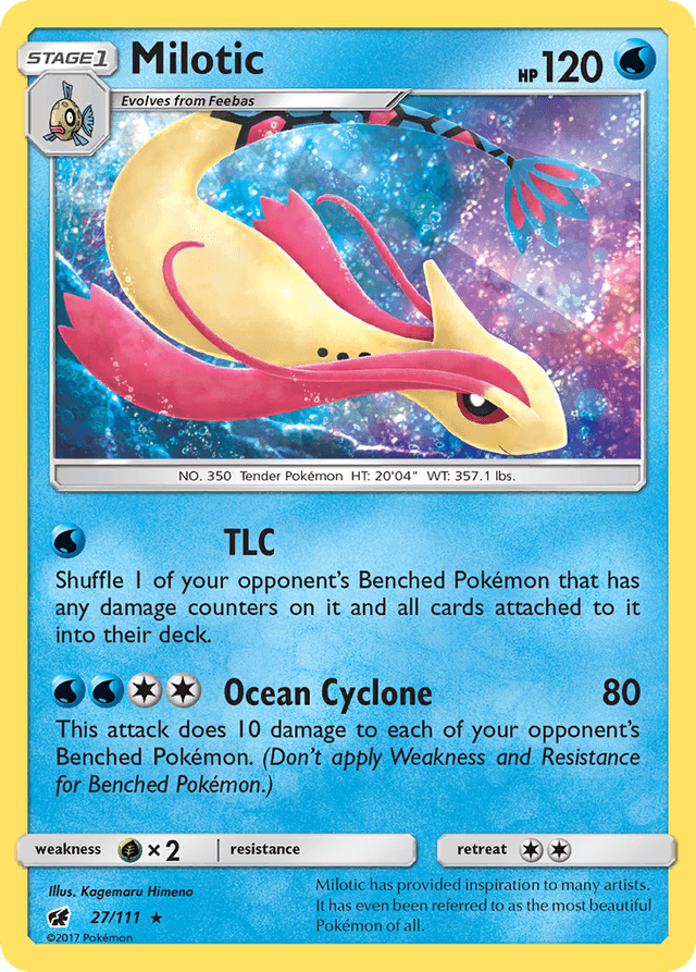 Milotic — Crimson Invasion #27