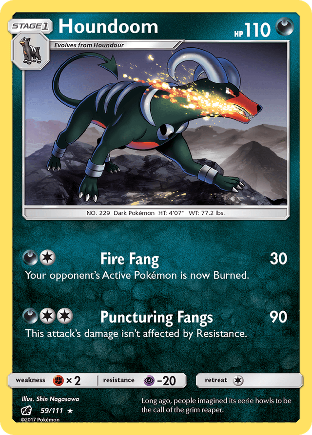 Houndoom — Crimson Invasion #59