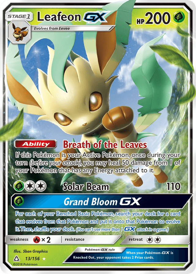 Leafeon-GX — Ultra Prism #13