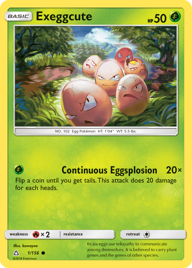 Exeggcute — Ultra Prism #1