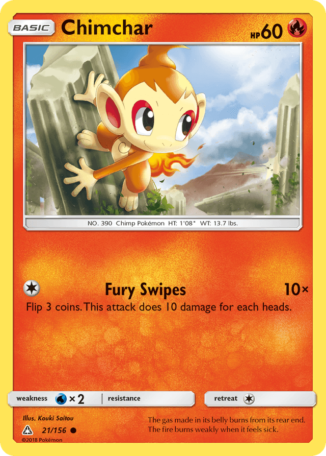 Chimchar — Ultra Prism #21