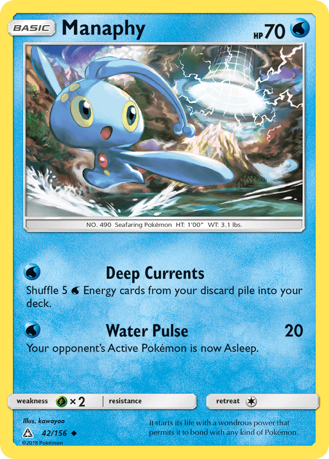 Manaphy — Ultra Prism #42