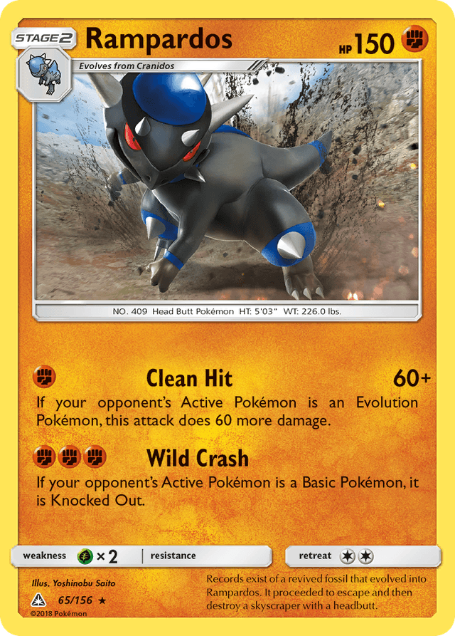Rampardos — Ultra Prism #65