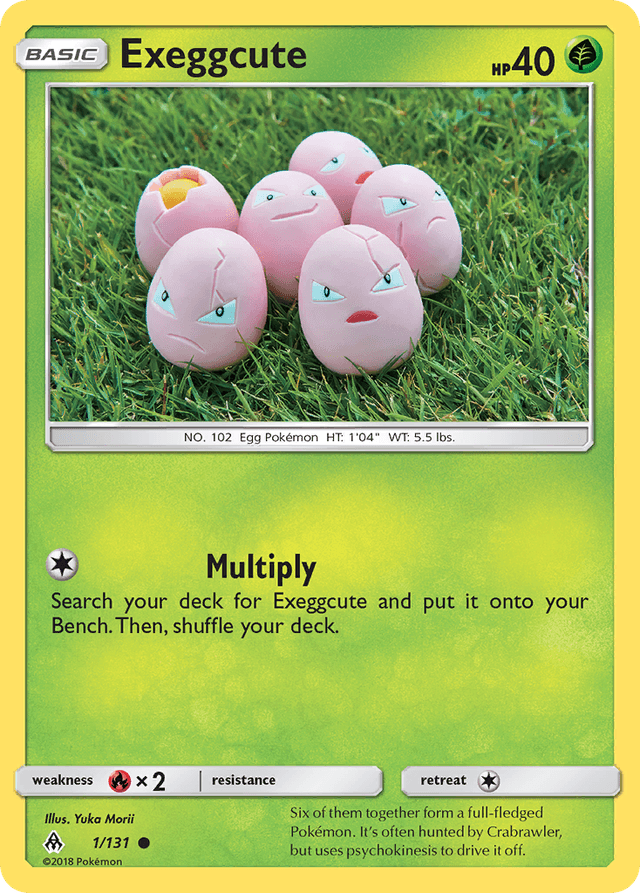 Exeggcute — Forbidden Light #1