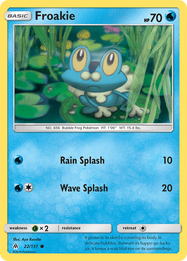 Froakie — Forbidden Light #22