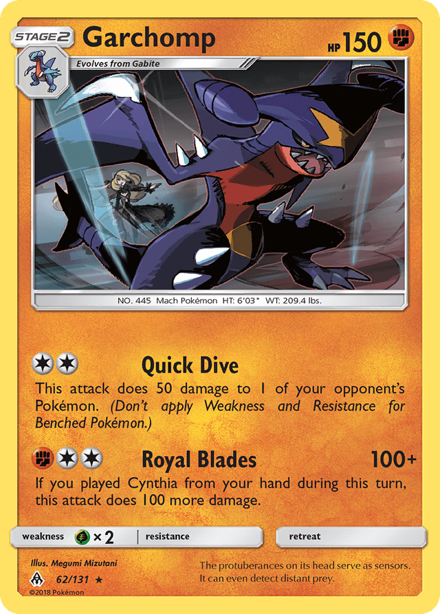 Garchomp — Forbidden Light #62