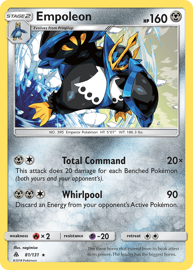 Empoleon — Forbidden Light #81