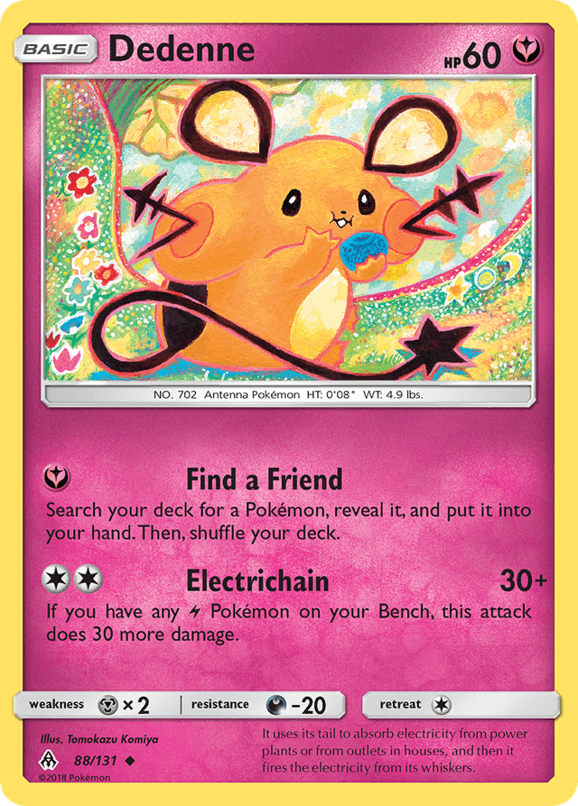 Dedenne — Forbidden Light #88