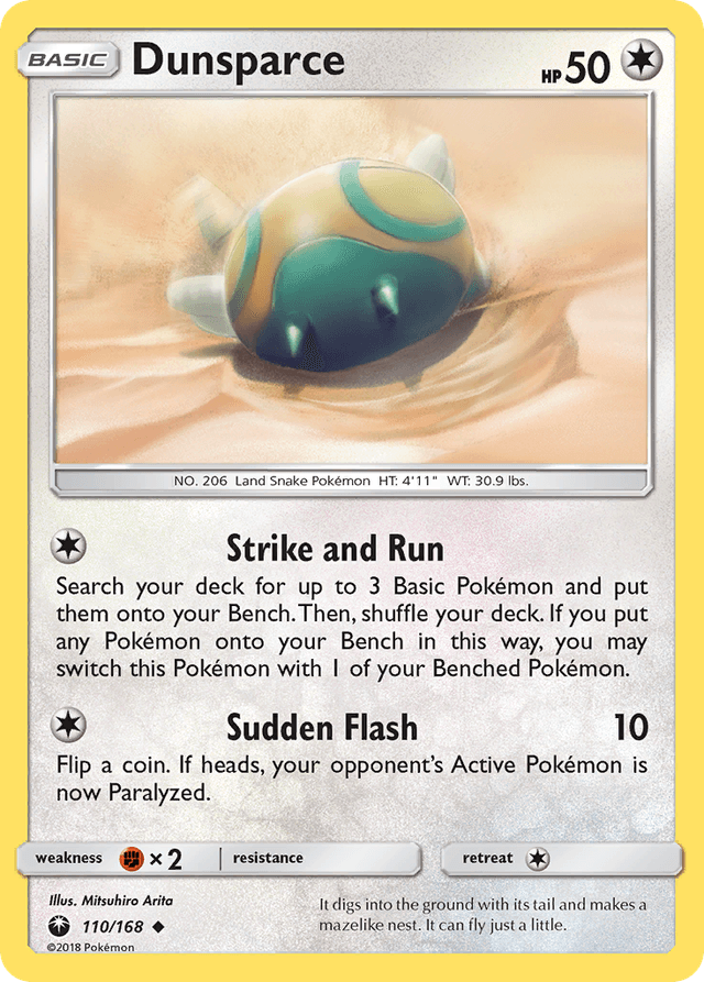 Dunsparce — Celestial Storm #110