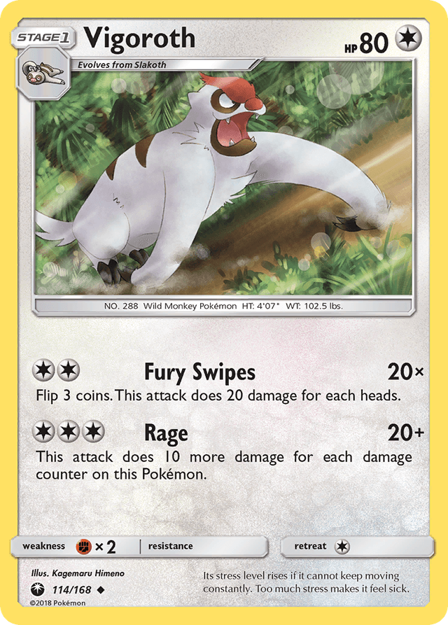 Vigoroth — Celestial Storm #114