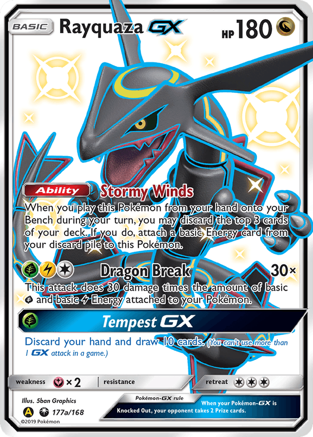 Rayquaza-GX — Celestial Storm #177a