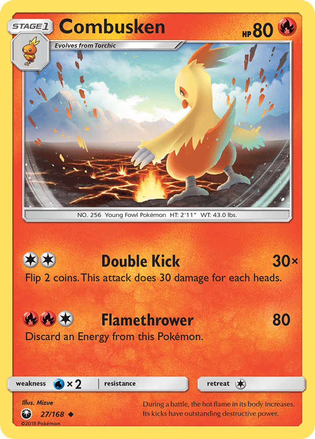 Combusken — Celestial Storm #27