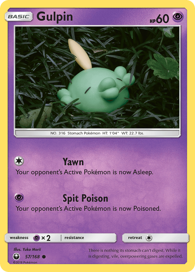 Gulpin — Celestial Storm #57