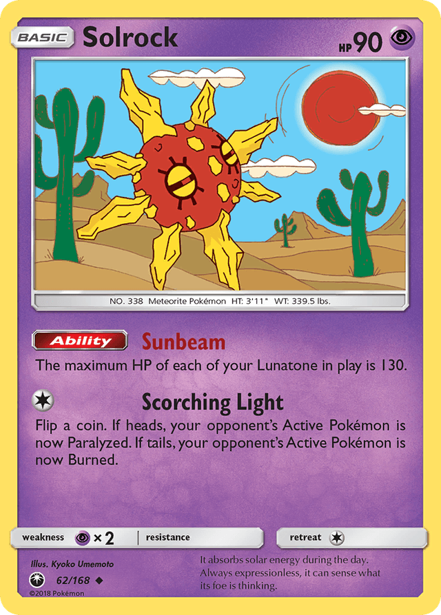 Solrock — Celestial Storm #62
