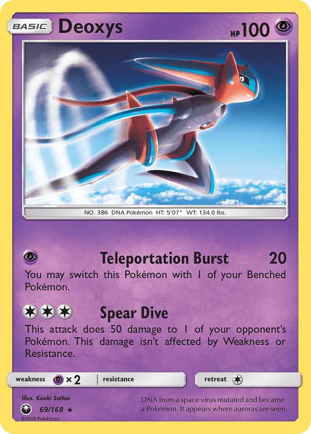 Deoxys — Celestial Storm #69