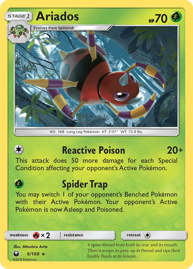 Ariados — Celestial Storm #6