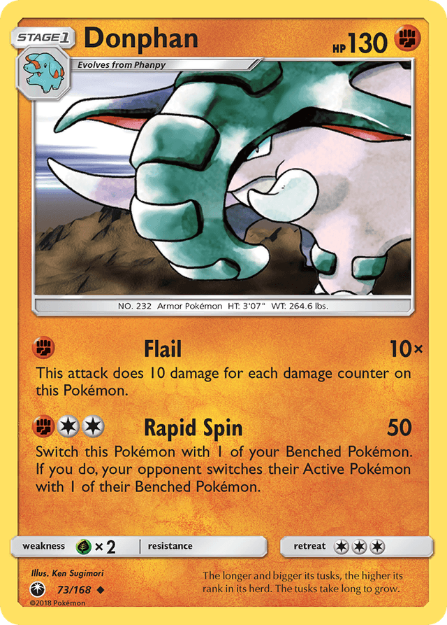 Donphan — Celestial Storm #73