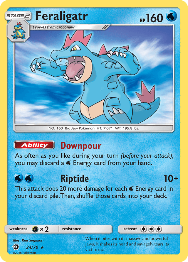 Feraligatr — Dragon Majesty #24