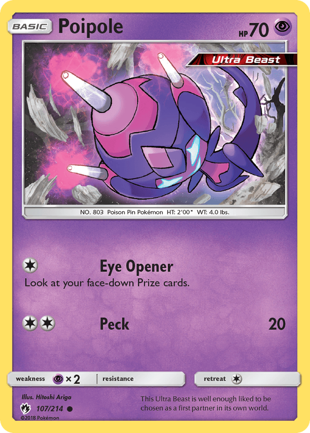 Poipole — Lost Thunder #107