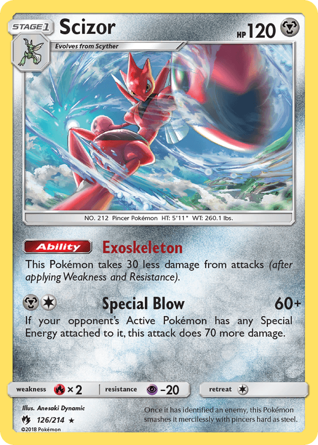 Scizor — Lost Thunder #126